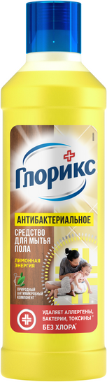Изображение товара Чистящее средство для пола Glorix Лимонная энергия (1л)