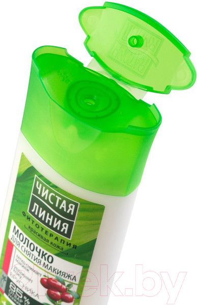 Изображение товара Молочко для снятия макияжа Чистая Линия На отваре целебных трав для всех типов кожи (100мл)