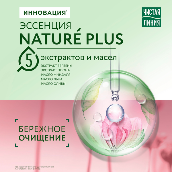 Изображение товара Мицеллярная вода Чистая Линия 3в1 (400мл)