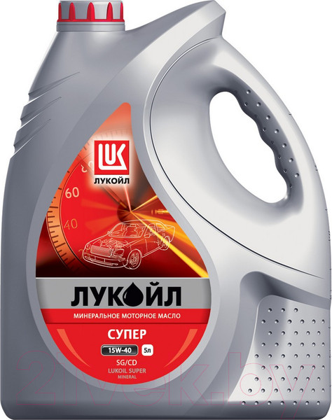 Изображение товара Моторное масло Лукойл Супер 15W40 SG/CD / 19196 (5л)