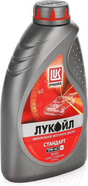 Изображение товара Моторное масло Лукойл Стандарт 15W40 SF/CC / 19434 (1л)