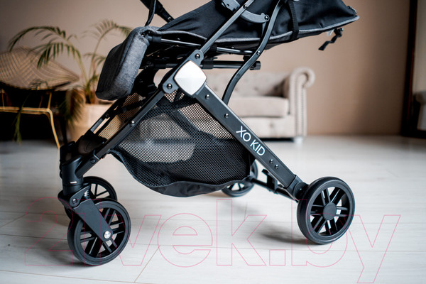 Изображение товара Детская прогулочная коляска Xo-kid Ride Silver (Stone+S)
