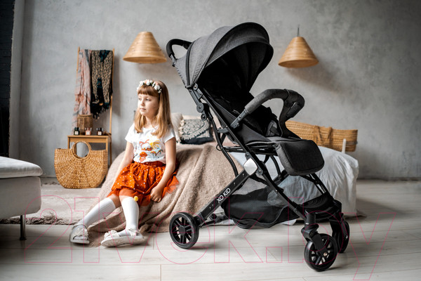 Изображение товара Детская прогулочная коляска Xo-kid Ride Silver (Stone+S)