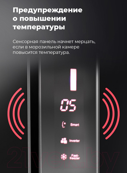 Изображение товара Холодильник с морозильником Maunfeld MFF 177NFW