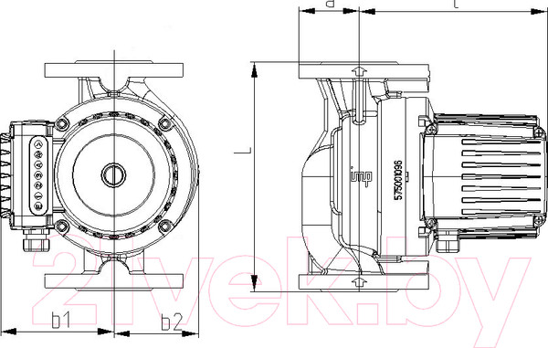 Изображение товара Циркуляционный насос IMP PUMPS GHNMbasic II 40-70 F