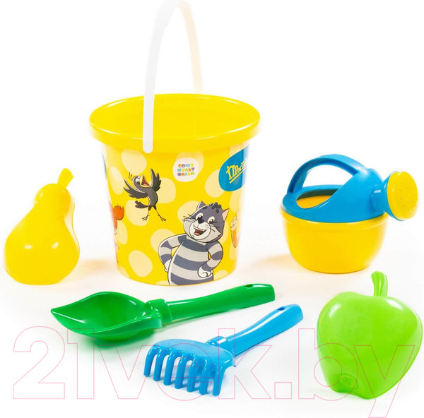 Изображение товара Набор игрушек для песочницы Полесье Простоквашино №5 / 83319