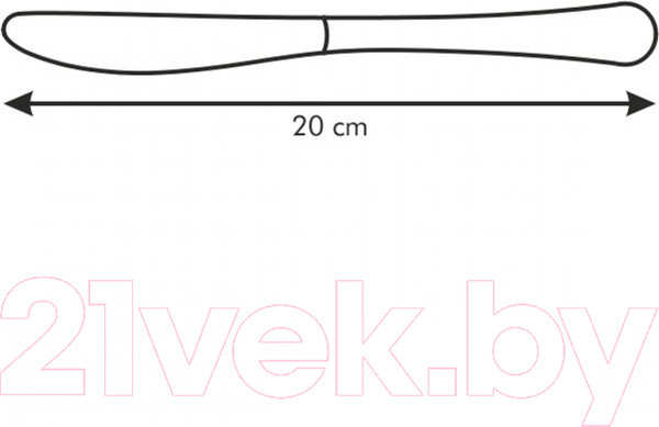 Изображение товара Набор столовых ножей Tescoma Classic 391430 (2шт)