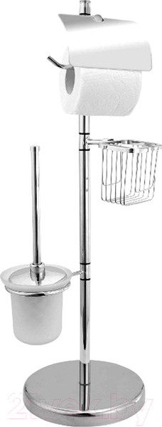 Изображение товара Стойка для туалетной бумаги с ершиком FORA L068