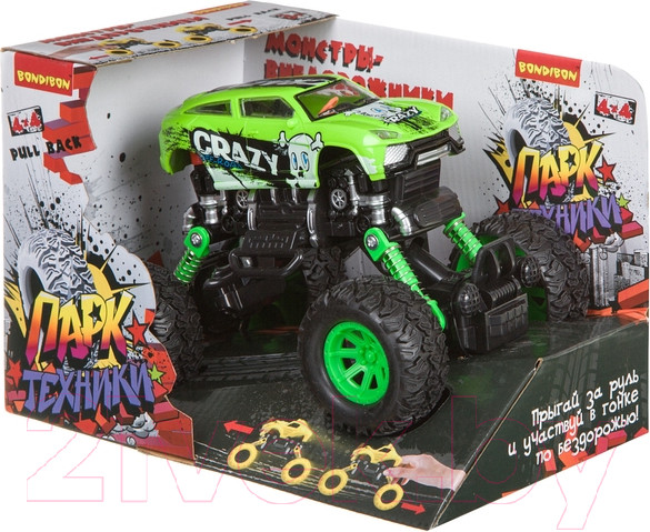 Изображение товара Автомобиль игрушечный Bondibon Парк техники / ВВ4579 (инерционный)