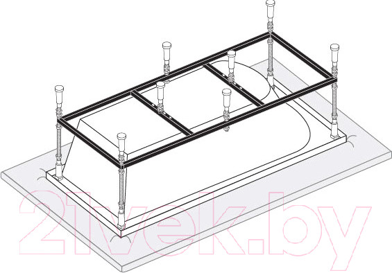 Изображение товара Каркас VagnerPlast VPK17570