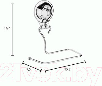 Изображение товара Держатель для туалетной бумаги FORA Triumf T016