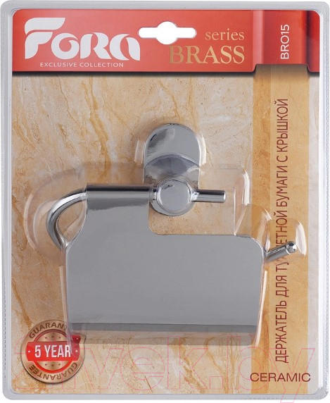 Изображение товара Держатель для туалетной бумаги FORA Brass BR015