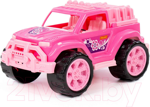 Изображение товара Автомобиль игрушечный Полесье Легион №4 / 78278 (розовый)