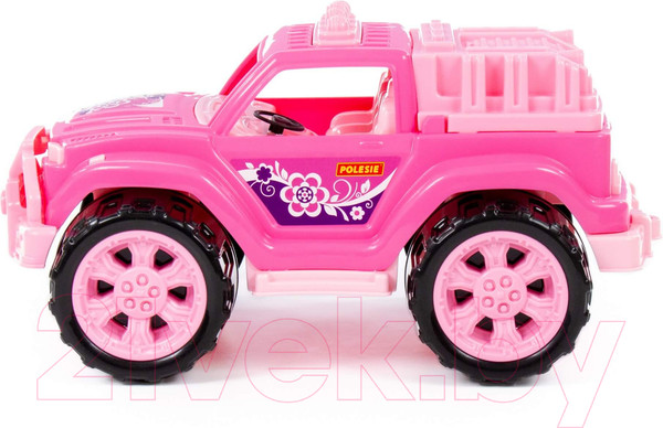 Изображение товара Автомобиль игрушечный Полесье Легион №4 / 78278 (розовый)