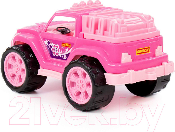 Изображение товара Автомобиль игрушечный Полесье Легион №4 / 78278 (розовый)