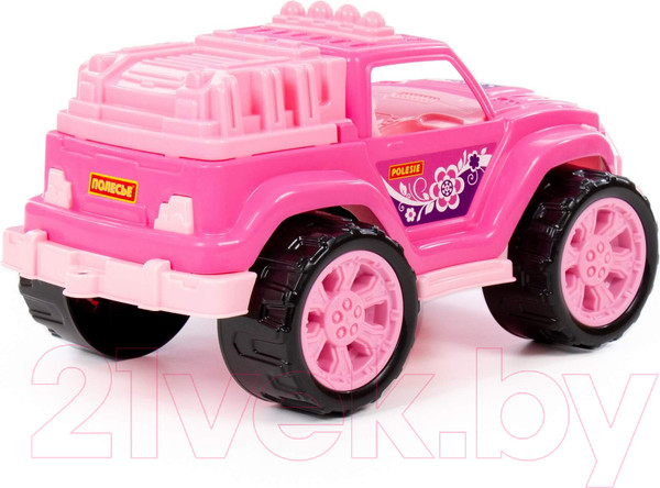 Изображение товара Автомобиль игрушечный Полесье Легион №4 / 78278 (розовый)