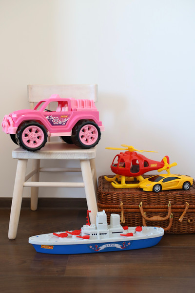 Изображение товара Автомобиль игрушечный Полесье Легион №4 / 78278 (розовый)