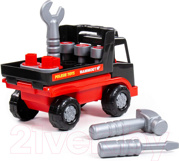 Изображение товара Эвакуатор игрушечный Полесье Маммоет. Техпомощь / 77363