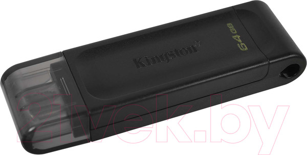 Изображение товара USB flash накопитель Kingston DataTraveler 70 64GB Black (DT70/64GB)