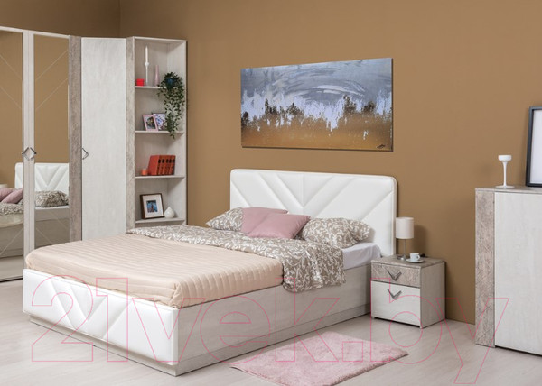 Изображение товара Шкаф Mobi Амели 13.131 (шелковый камень К349 RT)