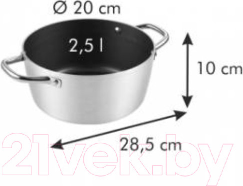 Изображение товара Кастрюля Tescoma Grandchef 606870