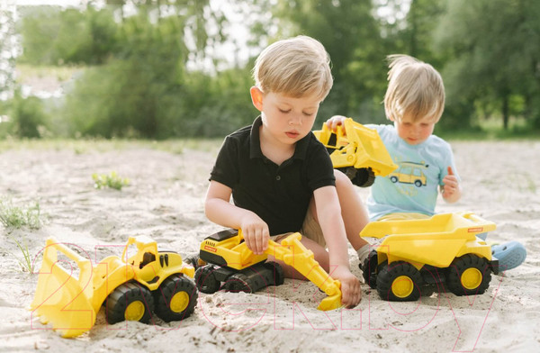 Изображение товара Погрузчик игрушечный Полесье Эксперт / 84194