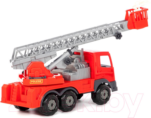 Изображение товара Автомобиль-вышка Полесье Престиж пожарный / 79701