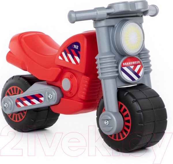 Изображение товара Каталка детская Полесье Моторбайк пожарный / 78650