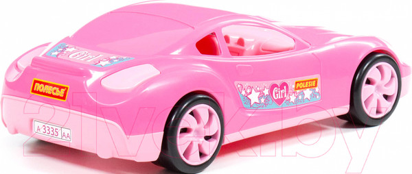 Изображение товара Автомобиль игрушечный Полесье Торнадо / 78582 (розовый)