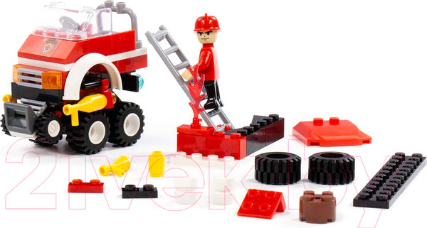 Изображение товара Конструктор Полесье Классик Пожарная служба-1.5 / 80912