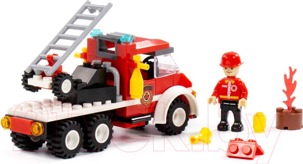 Изображение товара Конструктор Полесье Классик Пожарная служба-1.5 / 80912