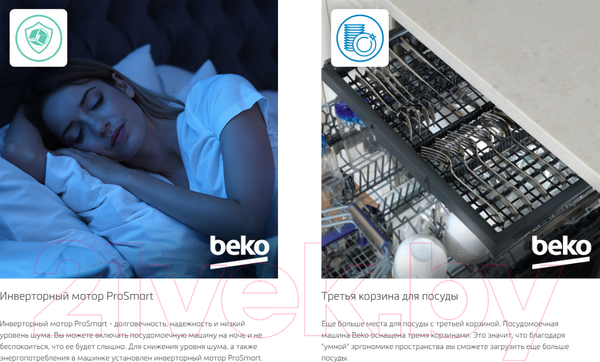 Изображение товара Посудомоечная машина Beko DFN28421W