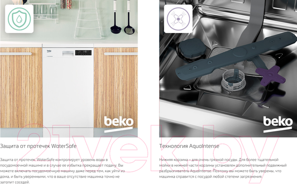 Изображение товара Посудомоечная машина Beko DFN28421W