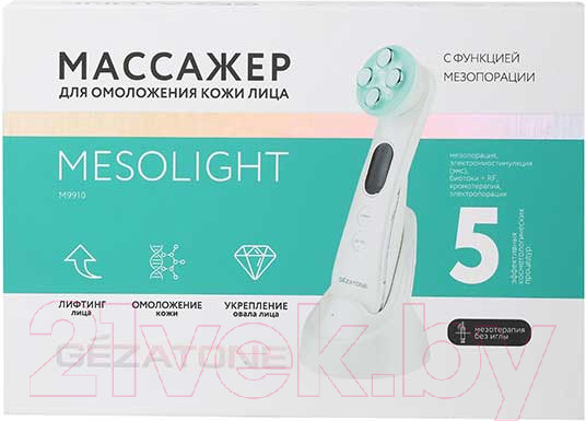 Изображение товара Массажер для лица Gezatone Mezolight M9910 / 1301115S