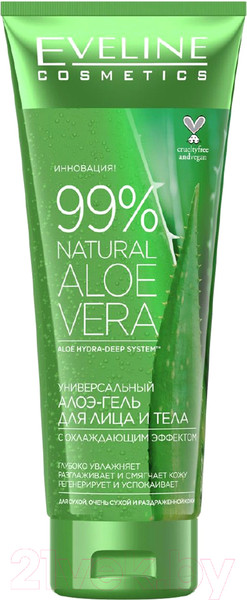 Изображение товара Гель для тела Eveline Cosmetics Универсальный с охлаждающим эффектом (250мл)