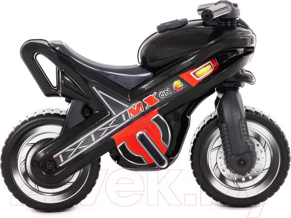 Изображение товара Каталка детская Полесье МХ Мотоцикл / 80615 (черный)