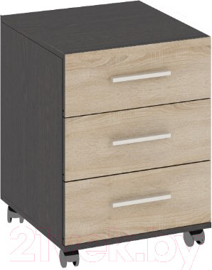 Изображение товара Тумба ТриЯ Успех-2 ПМ-184.12 (венге цаво/дуб сонома)