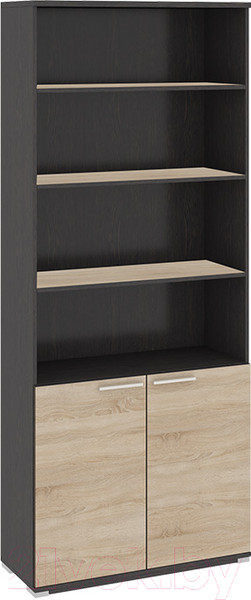 Изображение товара Стеллаж ТриЯ Успех-2 ПМ-184.16 (венге цаво/дуб сонома)