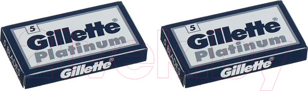 Изображение товара Набор лезвий для бритвы Gillette Platinum (5шт)
