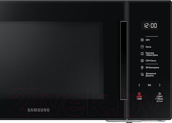 Изображение товара Микроволновая печь Samsung MG30T5018AK/BW