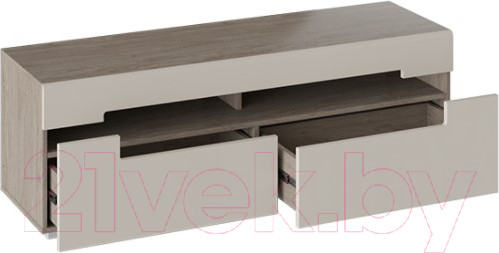 Изображение товара Тумба ТриЯ Фьюжн ТД-260.03.12 (бежевый/дуб сонома трюфель)