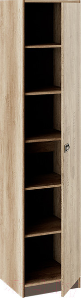 Изображение товара Шкаф-пенал ТриЯ Пилигрим ТД-276.07.21 (дуб каньон светлый/серый)