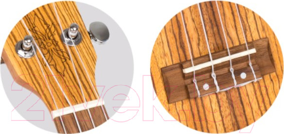 Изображение товара Укулеле Flight DUS 322 ZEB/ZEB