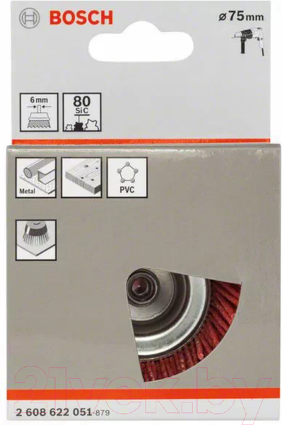 Изображение товара Щетка для электроинструмента Bosch 2.608.622.051