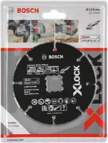 Изображение товара Отрезной диск Bosch X-lock 2.608.619.283