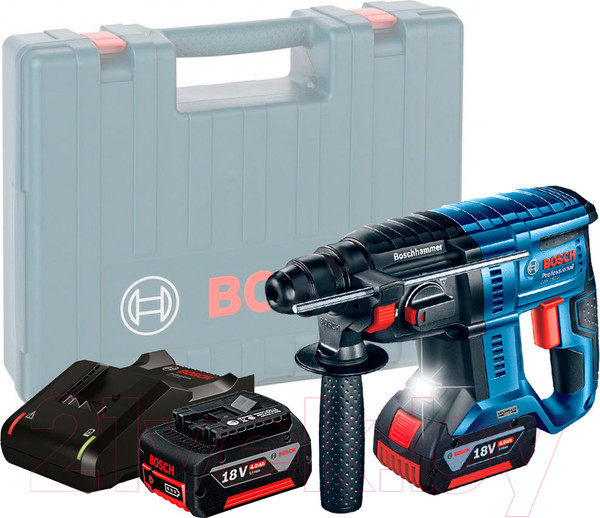 Изображение товара Профессиональный перфоратор Bosch GBH 180-LI (0.611.911.121)