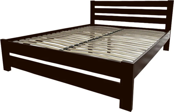 Изображение товара Двуспальная кровать БАМА Массив Палермо 180x200 ольха (венге)