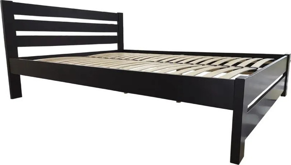 Изображение товара Двуспальная кровать БАМА Массив Палермо 180x200 ольха (венге)