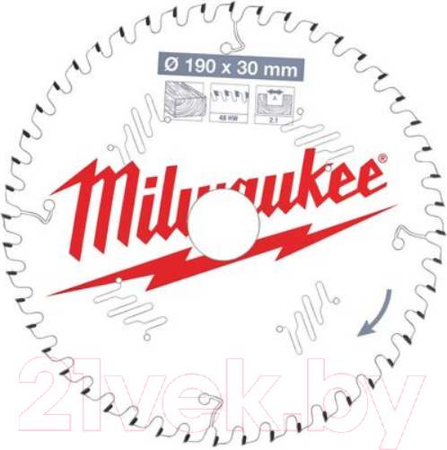 Изображение товара Пильный диск Milwaukee 4932471380