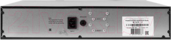 Изображение товара Внешний батарейный блок PowerMan 48-18-2U-1.4 (6135040)
